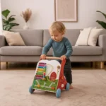 First Steps Baby Walker Toy Trolley Push Along Activity for Kids - Image 3