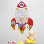 Creativity Big Rocket Wall Toy with Motor Skill Development - Image 4