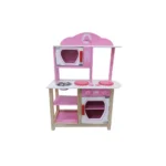 Elegant Playing Kitchen Set Cooking Kitchen Toy for Toddlers & Children (Pink) - Image 6