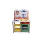 Elegant Playing Kitchen Set Cooking Set with Accessories Realistic Kitchen Toy for Toddlers & Children - Image 5