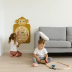 Learning Wall Mounted Monkey Wall Toy for Kids is fun - Image 4