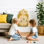 Learning Wall Mounted Monkey Wall Toy for Kids is fun - Image 2