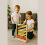 Medium Abacus with 100 Balls Educational Counting Toy - Image 2