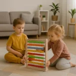 Medium Abacus with 100 Balls Educational Counting Toy - Image 4