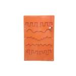 Wall Toy Orange Ball Game Zigzag Line Non-Toxic Gaming Toy - Image 5