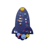 Creativity Small Rocket Wall Toy with Motor Skill Development - Image 5