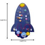 Creativity Small Rocket Wall Toy with Motor Skill Development - Image 8