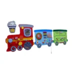 Elegant Creativity Wall Toy Train with Motor Skill Development (Set of 3) - Image 6