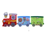 Elegant Creativity Wall Toy Train with Motor Skill Development (Set of 3) - Image 5