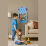 Elegant Wall Mounted Blue Elephant Wall Toy for Kids, Perfect for Homes, Schools, and Playrooms - Image 3