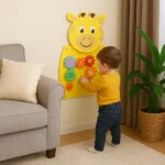 Wall Mounted Yellow Bear Wall Toy for Kids, Perfect for Homes, Schools, and Playrooms - Image 6