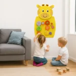 Wall Mounted Yellow Bear Wall Toy for Kids, Perfect for Homes, Schools, and Playrooms - Image 7