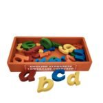 Wooden Alphabet & Number Blocks Set for Kids - Image 8
