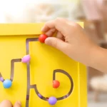 Educational Wall-Mounted Yellow Nob Movers Gaming Toy (Copy) - Image 6