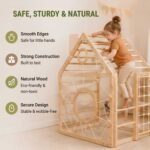 Wooden Montessori Climbing Cube | Indoor Activity Gym & Climbing Play Set for Kids - Image 2