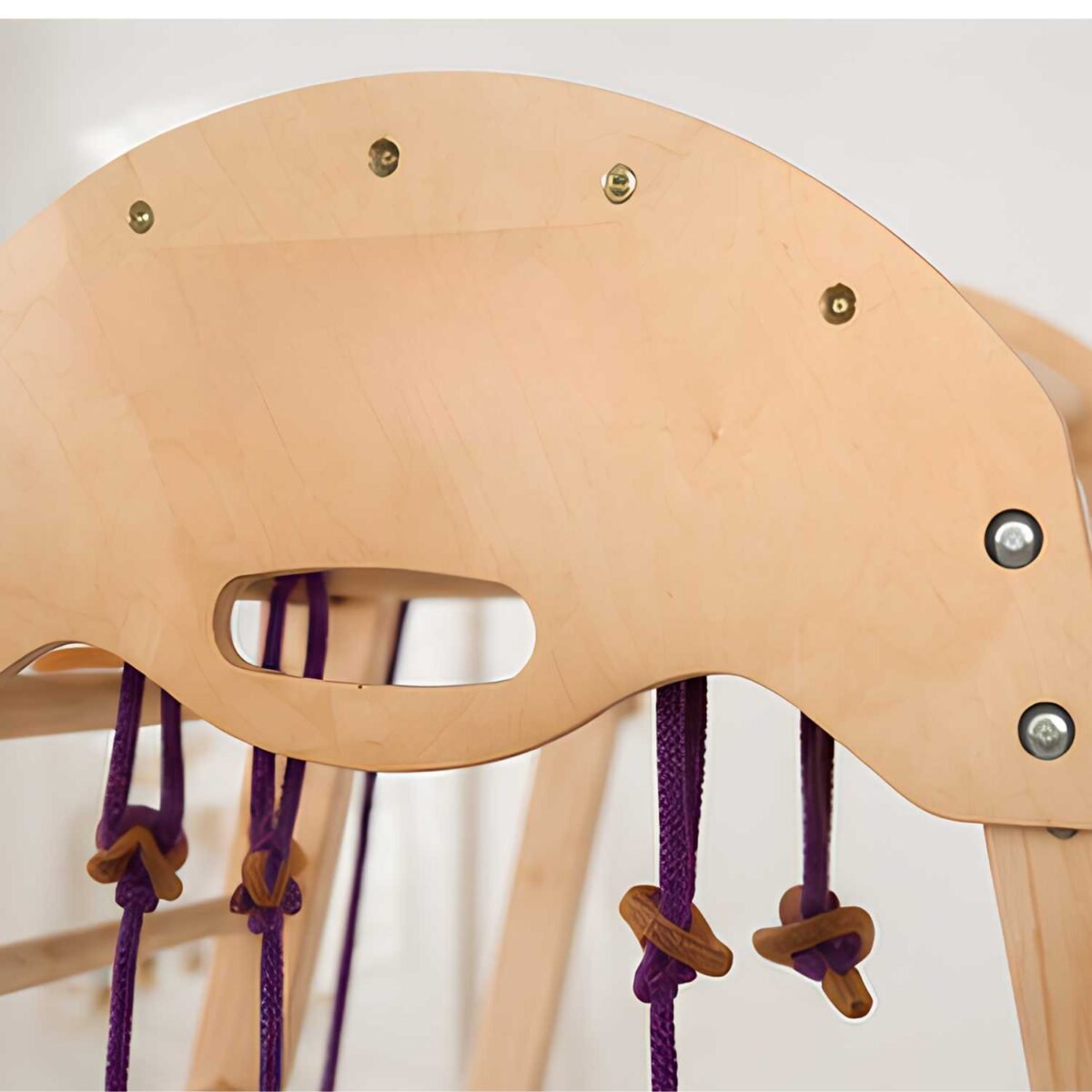 Wooden Jungle Gym with Swing & Climbing Set for Kids - Image 3