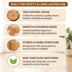 Wooden Jungle Gym with Swing & Climbing Set for Kids - Image 4