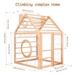 Wooden Montessori Climbing Cube | Indoor Activity Gym & Climbing Play Set for Kids - Image 5