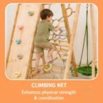Wooden Adventure Playset for Kids | Climbing & Swing Set - Image 5