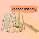 Wooden Adventure Playset for Kids | Climbing & Swing Set - Image 6